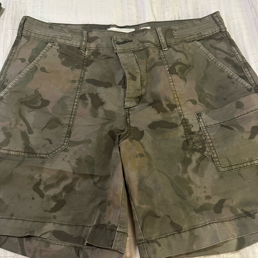 Women's Camouflage Cargo Shorts